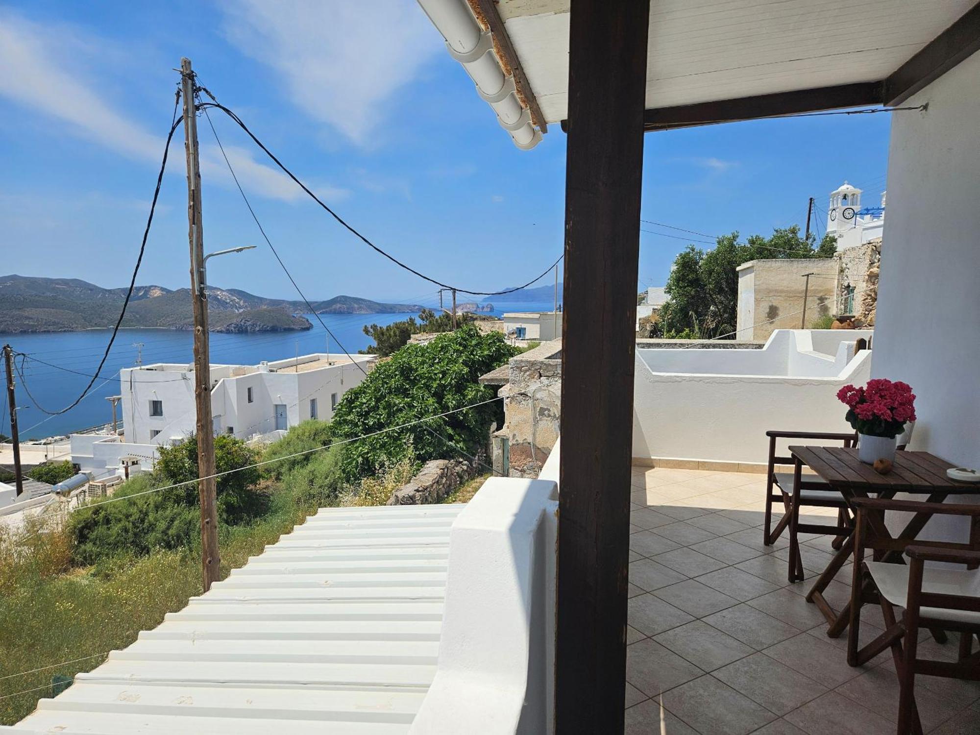 Trypiti Sea View Apartment Bagian luar foto