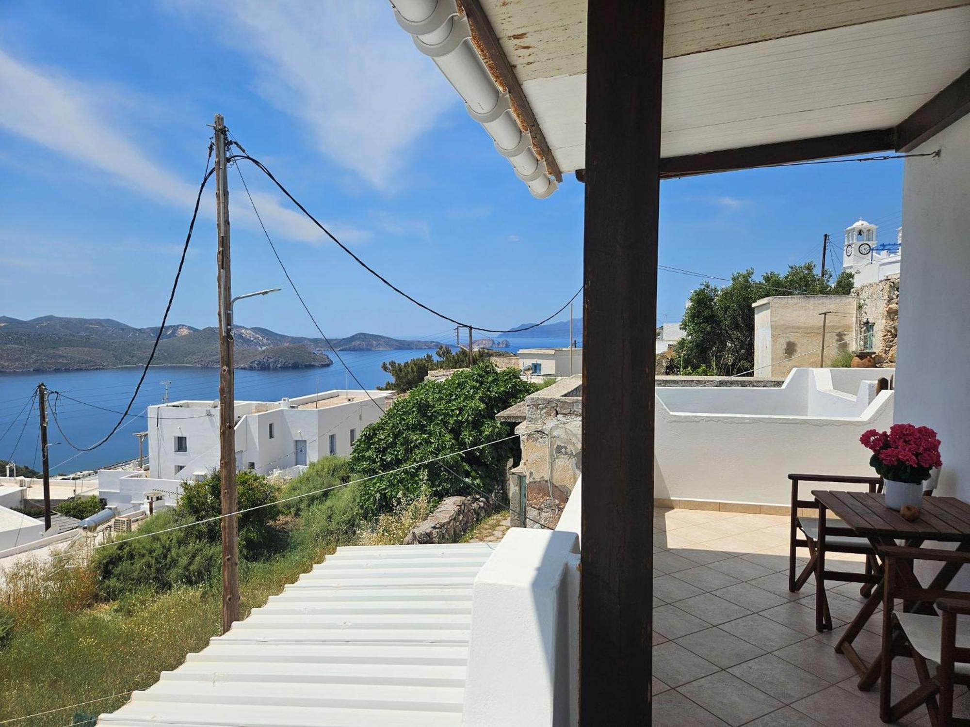 Trypiti Sea View Apartment Bagian luar foto